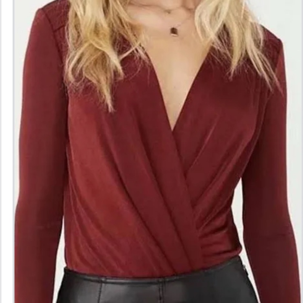 Free People bodysuit top
